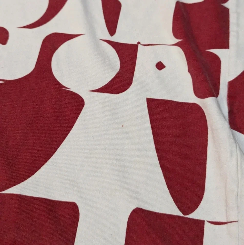 Vintage Air Jordan Brand Red and White Size XL